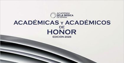 La Academia de la Música de España nombra a sus diez primeros Académicos de Honor