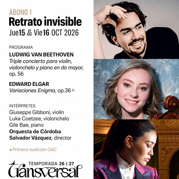 La Orquesta de Córdoba inaugura temporada con Beethoven y Elgar La Orquesta de Córdoba inaugura temporada con Beethoven y Elgar