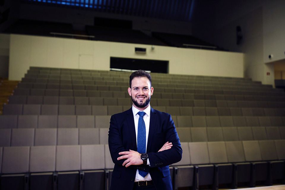 Diego Dueñas Redondo, nuevo director gerente de la Fundación Orquesta de Extremadura Diego Dueñas Redondo, nuevo director gerente de la Fundación Orquesta de Extremadura