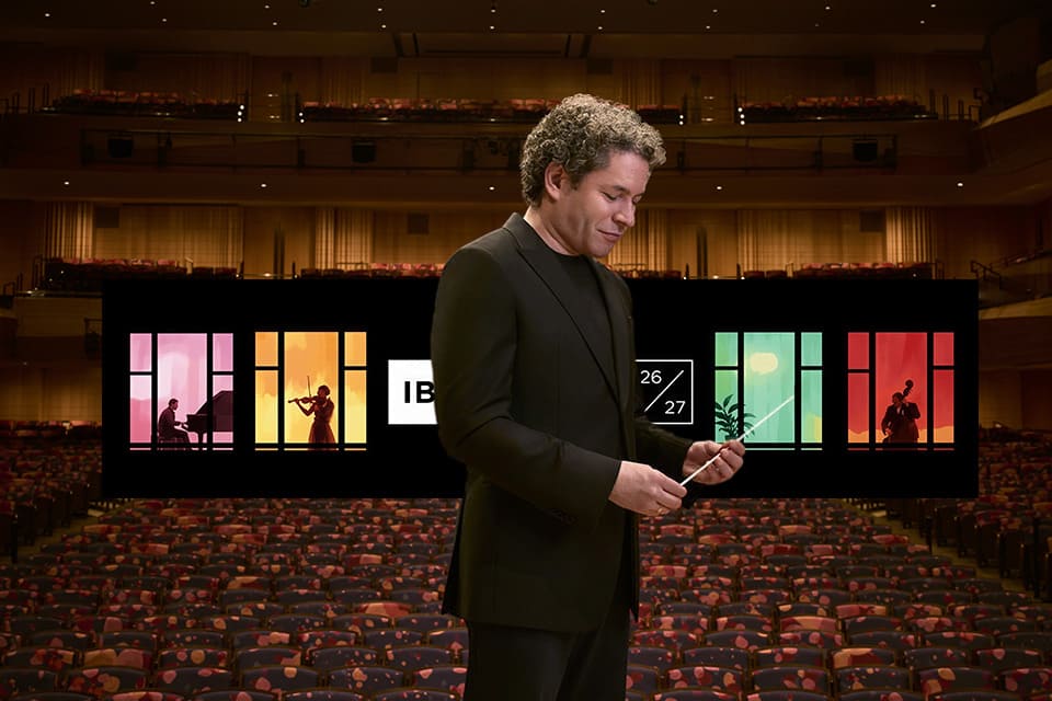Gustavo Dudamel y la Filarmónica de Nueva York inauguran la temporada 2026/27 de Ibermúsica Gustavo Dudamel y la Filarmónica de Nueva York inauguran la temporada 2026/27 de Ibermúsica