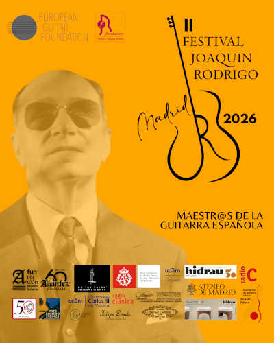 El Festival Joaquín Rodrigo de Madrid celebra el 125.º aniversario del compositor El Festival Joaquín Rodrigo de Madrid celebra el 125.º aniversario del compositor