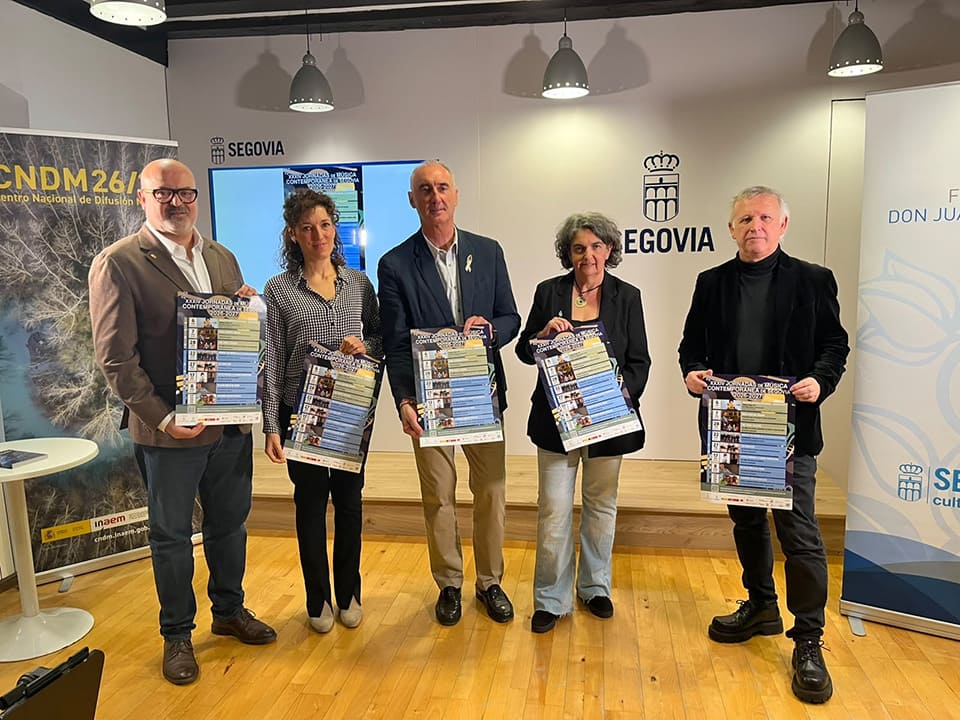 El CNDM presenta las XXXIV Jornadas de Música Contemporánea de Segovia El CNDM presenta las XXXIV Jornadas de Música Contemporánea de Segovia