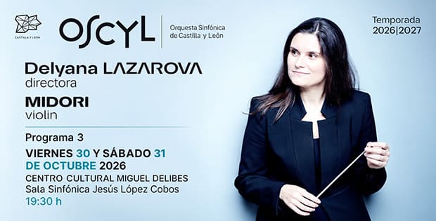 La OSCyL reúne a Midori y Delyana Lazarova en un programa ruso