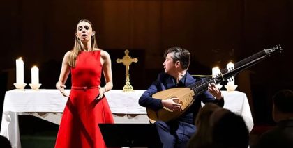 Léa Desandre y Thomas Dunford inauguran el ciclo de Barroco de Les Arts con ‘Idylle’