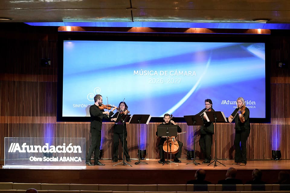 Actualizada: La Sinfónica de Galicia y Afundación presentan nueve conciertos de cámara Actualizada: La Sinfónica de Galicia y Afundación presentan nueve conciertos de cámara
