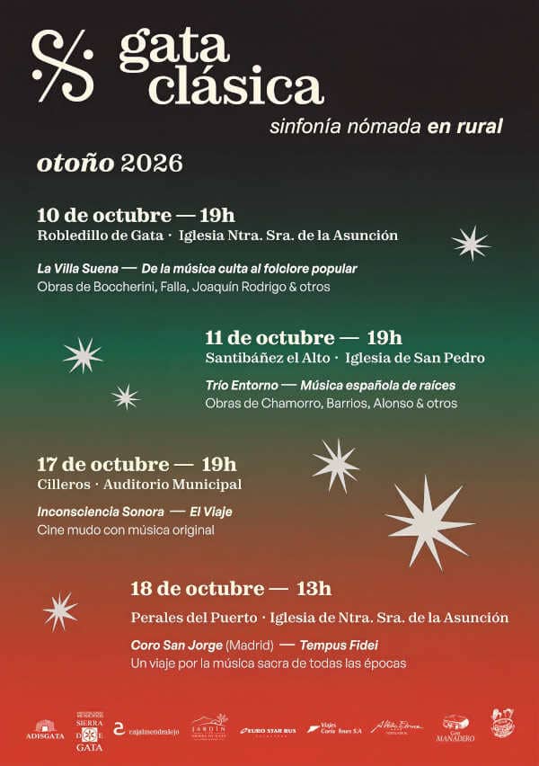 Gata Clásica de Otoño celebra su 16.ª edición en cuatro municipios de Sierra de Gata Gata Clásica de Otoño celebra su 16.ª edición en cuatro municipios de Sierra de Gata