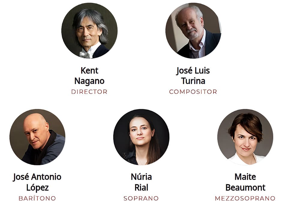 Kent Nagano dirige Atlàntida de Falla y un estreno de José Luis Turina con la OCNE