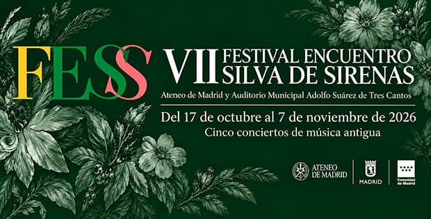 El VII Festival Encuentro Silva de Sirenas reúne cinco propuestas de música antigua en Madrid
